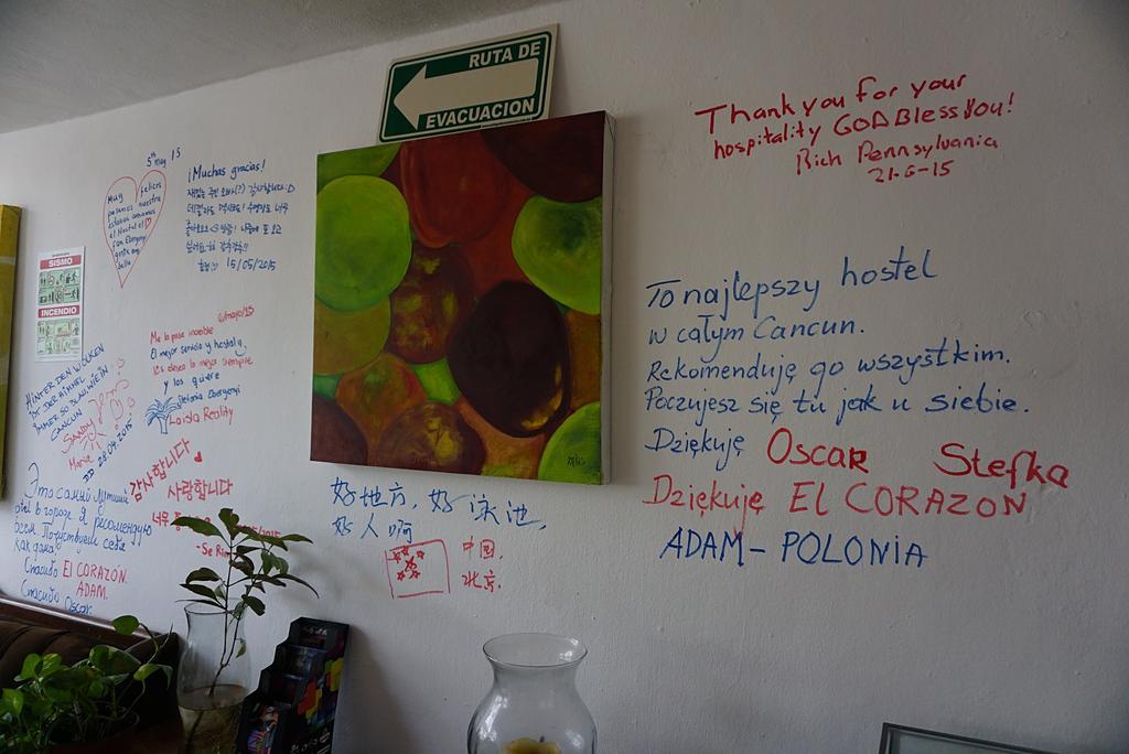 Hostel El Corazon Cancún Exteriör bild